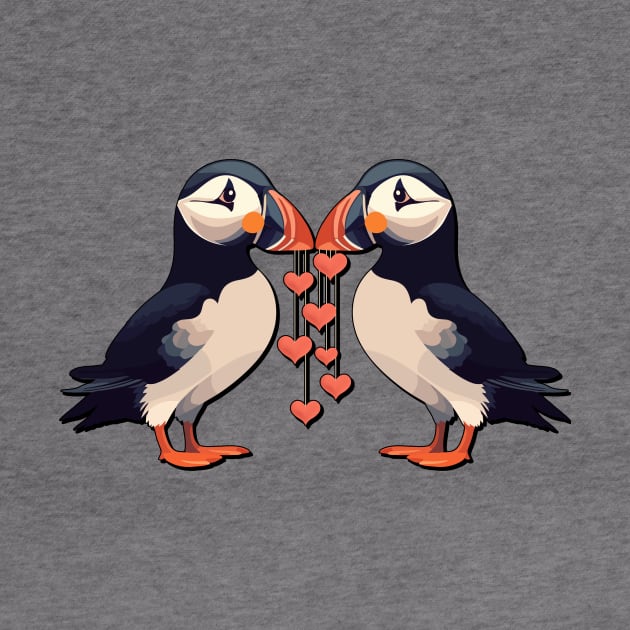 Puffin Lovin' by MonarchGraphics